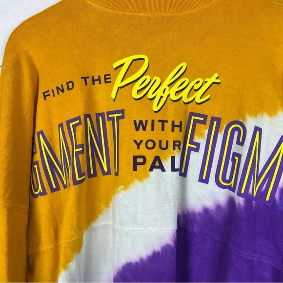 Disney Epcot Festival Of The Arts 2020 Figment Color Co Spirit Jersey Medium - Picture 5 of 7